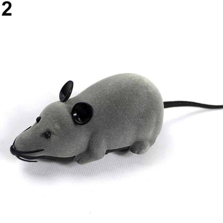 Funny Wireless Remote Control Tricky Moving Rat Mouse Cat Playing Chew Toy Gift