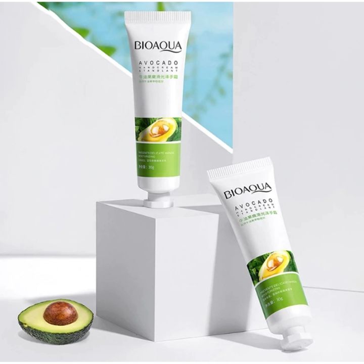BIOAQUA Avocado Moisturizing Hand Cream Stanolant 30g- BQY01627