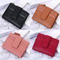 Small Leather Wallet for Women, Premium PU Leather, Trifold Design, Card Slots, Zip Coin Pocket, Compact and Stylish. 
