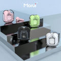 Morui Airpods  (MB-1) - Wireless Ear buds - Gaming earbuds With ENC Noise Cancellation For Clear Sound - Transparent Bluetooth Airbuds - TWS Bluetooth headphones - Type C Earpods - 3 Months Warranty.. 