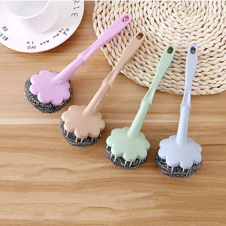 Stainless%20Steel%20Wire%20Ball%20Brush%20with%20Long%20Handle%20for%20cleaning%20and%20Dish%20washing%20in%20Kitchen%20-%20Image%208