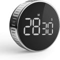 Hommini Digital Kitchen Timer with Magnetic Holder, Kitchen Alarm Clock, Magnetic LCD Screen, Timer Egg Clock, Ideal Kitchen Timer for Cooking, Baking, Sports, Study etc.. 