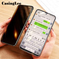 2pieces Privacy Glass for Tecno Spark 20 Pro+ Screen Protector Tempered Glass for Tecno Spark 20 Pro + Full Screen Cover Privacy Film Phone Case. 