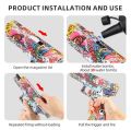 Ball Blaster Glock Toys, Manual Blaster, NO Need Charge and automatic Outdoor Shooting Toy gun, water ball, gell bullet Glock. 