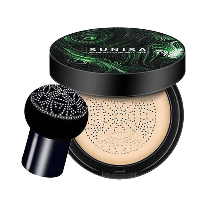 SUNISA Clear Lasting Waterproof Sweat Proof Mushroom Head Air Cushion BB Cream