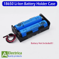 2-Slot 18650 Battery Holder Dual 3.7V Li-ion Cell Case with Pre-Wired Leads for DIY Power Bank Arduino Robotics (2Pcs/5Pcs) by Electrica. 