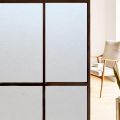 Frosted Window Film Matte Sun Black Self Adhesive Vinyl Glass Door Stickers Opaque Privacy Window Tint For Home Office. 