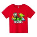Funny T Shirt Cotton Men Women Pvz Plants Vs Zombie Plants Vs Zombie 2 Print Kids T Shirts Video Game Garden Warfare Plants. 