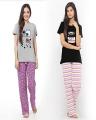 Trouser Shirt for Women Comfortable Night Dress  For Women And Girls. 
