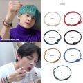 Kpop BTS Bracelet Jungkook V Kim Tae Hyung Hand Rope Hand-woven. 
