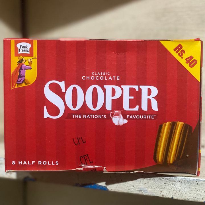 Classic Chocolate Sooper Biscuit (Box of 8 Packs)