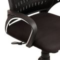 Mid Back Mesh Revolving office Chair (Black). 