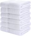 Utopia - Towels Cotton 22 x 44 Inches for Pool Spa and Gym Lightweight Highly Absorbent Quick Drying Pack of 6. 