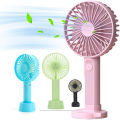 Handy cooling fan portable fan with rechargeable cell and cable. 
