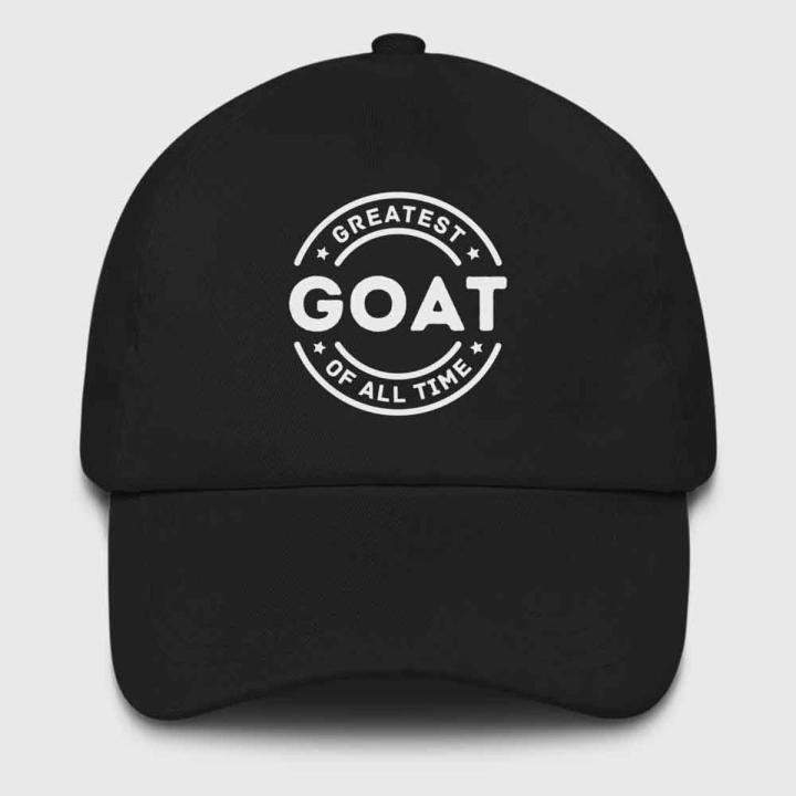 Goat Cap for Boys and Girls Greatest of All The Time Hat
