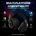 Eono E400 Wired Over Ear Gaming Headphones with N Wired Gaming Headset 7.1 Wired Gaming Headset, Noise Cancelling Over Ear Gaming Headphones with Mic, Compatible with Ps3, Ps4, Ps5 Xbox One, Xbox x, Xbox S, Mobile, Nintendo Switch, Pc, Mac, Laptop (Black). 