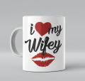 Husband Wife" Couple Matching Coffee Mug of Set of 2 Black Ceramic Mug with Handle Pack of 2 Best Gifts Wedding/Anniversary/Couple/Marriage Size (350 ML). 