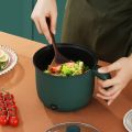 Electric 1.5 L Multi Cooker Kettle with Concealed Base Multifunction Cooking Pot Noodle Maker Egg Boiler Vegetable and Rice Cooker and Steamer Steamer for Home, Office and Travel/blue color without steamer. 