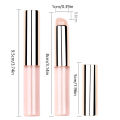 Lip Brush With Cover Angled Concealer Makeup Tool Portable Round Head Like Fingertips Q Soft Lipstick Brush. 