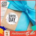 HelloWorld Seal Stickers Multipurpose Happy Birthday Stickers Gift Box Packing Supplies. 