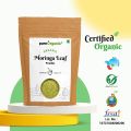 Moringa Powder Organic Raw Moringa Oleifera Leaf Powder - NPOP Organic Certified (100 Gm). 