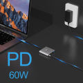 INTPW USB C to HDMI Adapter 4K for Ma Book Pro, Nintendo Switch HDMI Adapter Hub Dock with USB 3.0 Port, Type-C PD Charging Port Space Grey Model  ID505. 
