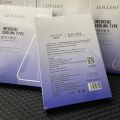 Lisuli Quick Cold Compress Black Mask 5 Patches Hydrating and moisturizing post-sun repair beauty salon line with the same cold compress patch. 