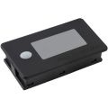 Battery Capacity Monitor,10-100V Battery Meter, 12V 24V 48V Percentage Voltage Fahrenheit Temperature Indicator Meter - black. 