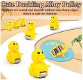 Kido Kraze Small Duck Climbing Stairs Toy Electric Ducks Chasing Race Track Game Set, Playful Roller Coaster Toy with 3 Duck LED Flashing Lights & Music Button, Fun Duck Stair Climbing Toy for Toddlers and Kids. 