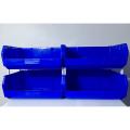 Tools plastic Bin box Storage System LARGE Containers stackable (Set of 4). 