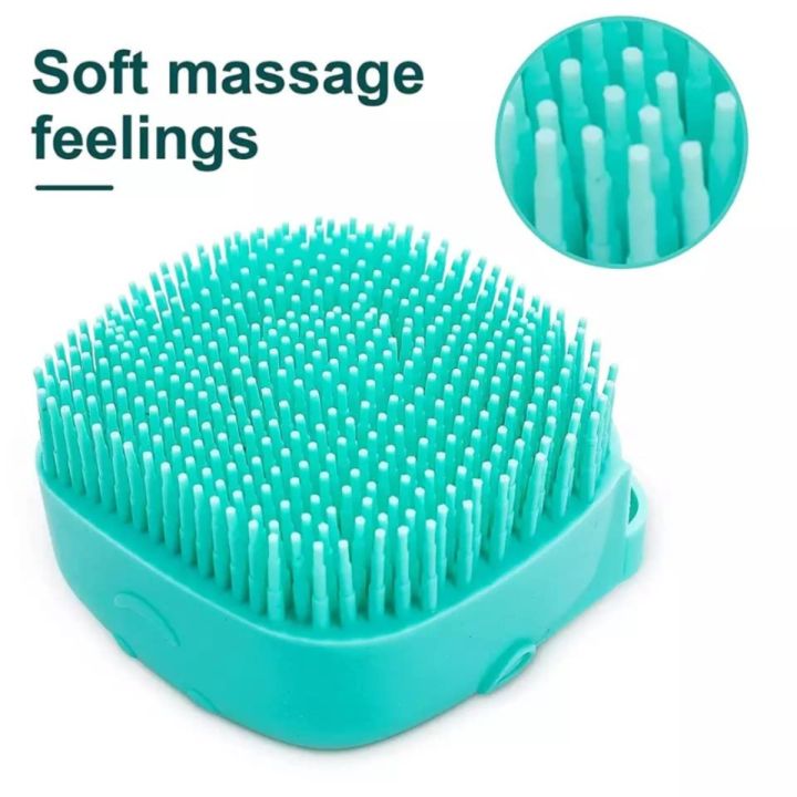 Silicone%20Bath%20Body%20Brush%20Scrubber%20with%20Liquid%20Soap%20Gel%20Shampoo%20Dispenser%7C%20Silicone%20Grooming%20Massage%20Brush%7C%20Dry%20Skin%20Spa%20Exfoliating%20Body%20Brush%7C%20Back%20Scrubs%20Bristle%20Comb%20Shower%20Brush%7C%20Soft%20Silicone%20Sponge%20Body%20Scrubber%20for%20Adults%20Kids%20Babies%20Pets%20Cat%20Dog%20-%20Image%202
