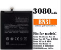 Xiaomi Redmi S2 / Y1 Lite Battery Replacement BN31 Battery with 3080mAh Capacity _ Black. 