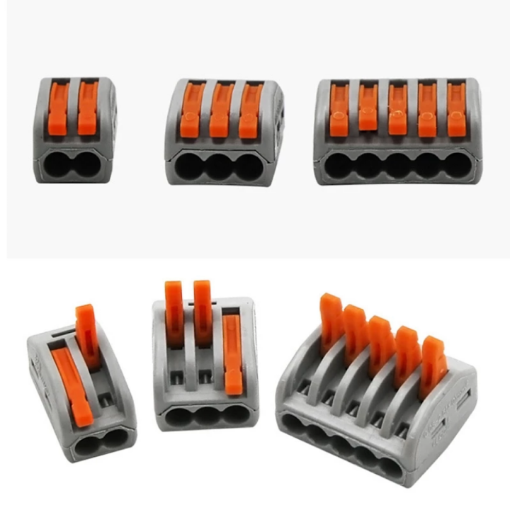 Universal Cable wire Connectors 222 TYPE Fast Home Compact wire ...