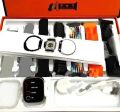 Y20 Ultra Smart Watch With 7 Straps 49mm Large Screen Wireless Charging Waterproof Watch. 