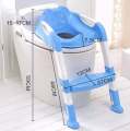 Children Toilet Training Seat With Padded Seat, Toilet Seat With Step Stool Ladder. 