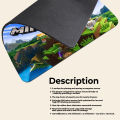 Minecraft Gaming Mouse Pad Premium  8" x 6.5  Thick Non-Slip Rubber Base, Smooth Cloth Surface for Precision Control - Tozistore. 