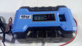 All Digital Universal Car Battery Charger 10A 12V Automatic 3 Phase Control Switched Mode Auto Off Function UPS Battery Charger 12 Volt 10 Amp Full Automatic Digital Intelligent Portable Car Battery Charger Smart Fast Power Charging For Wet Dry Lead Acid. 