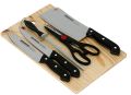 5Pc knife set with Wooden cutting board Kitchen Knife Set, 5 PCS Kitchen Knife Set with Cutting Board. 