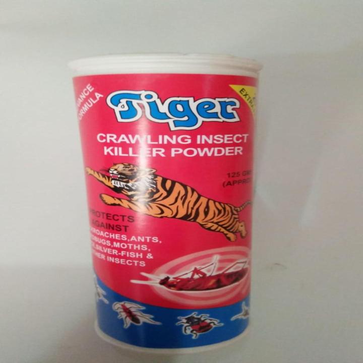 TIGER POWDER 125GM (FINISHES CRAWLING INSECTS)