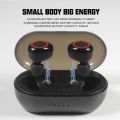 HLstar® Y50 Bluetooth Earphone 5.0 TWS Wireless Headphons Y50 TWS Earphones Earbuds Stereo Bass Handsfree Gaming Headset with Charging Box for Phone. 