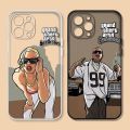 【Ready stock+COD】Game G-GTA San Andreas Clear Phone Case For iPhone 16 15 14 13 12 11 Pro Max 6 7 8 14 15 16 Plus 12 13 Mini X Xr Xs Max SE2020 SE2022 Shockproof Silicone Cover. 