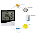HTC-2 LCD Digital Thermometer Hygrometer Indoor Weather Station For Home Mini Room Thermometer Temperature Humidity Monitor HTC-2. 