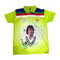 Imran Khan Pictured 92 Cricket World Cup Jersey T-Shirt. 
