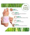 ABST - 10 Pcs Per Box Cleansing Feet Foot Pads Ginger Salt Foot Patch Kinoki Cleansing Detox Foot Pads. 