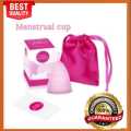 mported Menstrual Cup Small Large Medium Silicon Menstrual Cups Large FDA Approved Reusable Long-Lasting Reusable, Soft Silicone Period Cups. 