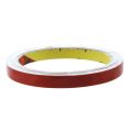 2 Pcs 3Meter Strong Permanent Double Sided Super Sticky Foam Tape Roll for Vehicle Car, Red 6MMx3Meter & Red 10MMx3Meter. 
