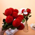 Romantic Rose Flower Bouquet Ring Box Jewelry Packaging Valentine's Day Gift Box. 