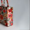 WestStyle - Floral Pint Canvas Tote Bag for Women. 