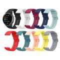 For Amazfit BIP U 20mm Solid Color Soft Silicone Watch Band. 