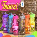 Travel Water Bottle With Ice Cube Tube | Sports Water Bottle 600ml. 